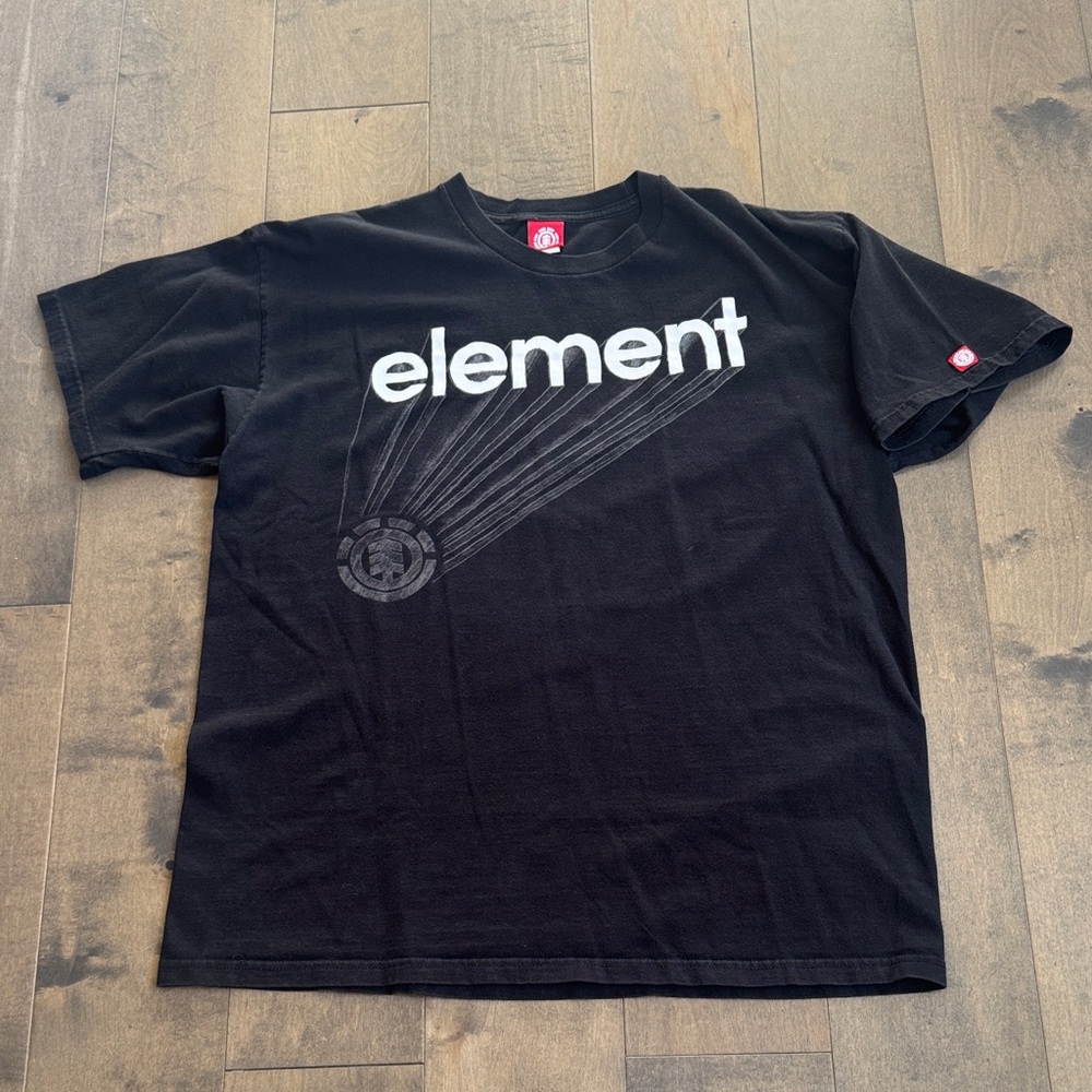 Y2K Element Skateboards Vintage Graphic Men’s Shirt XL